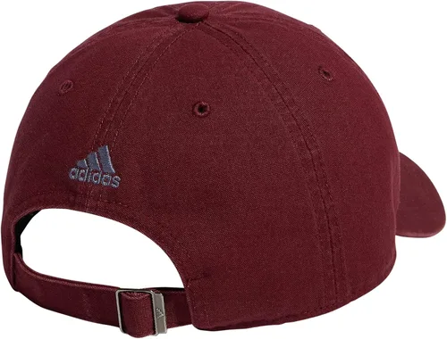 Vista 4 de adidas Gorra de algodón ajustable Ultimate 2.0 para hombre, Rojo sombrablancogris ónix