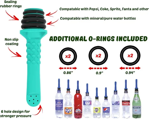 Vista 5 de Bidé portátil de viaje de 3 piezas, fácil de usar, compatible con la mayoría de botellas, botella Peri para cuidado posparto, bidé portátil