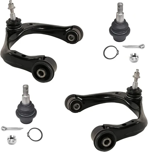 Vista 158 de Detroit Axle - 4 piezas de brazos de control traseros para Ford C-Max, Focus, Mazda 3 5, Volvo C30, C70, S40, V50, 4 brazos de control superiores e