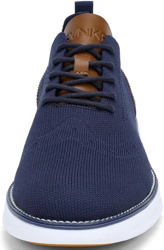 Vista 3 de SVNKE Zapatos Oxford de vestir casuales para hombre, transpirables, de punto, para ocio, moda, ligeros, cómodos, zapatos para caminar