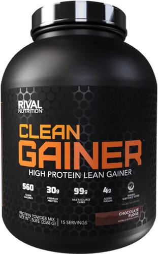 Vista 15 de RIVAL NUTRITION Clean Gainer I - Mezcla de bebida en polvo con alto contenido de proteínas, 1.06 onzas de proteína por porción