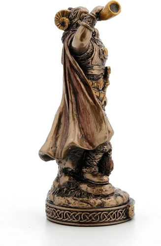 Vista 6 de Veronese Design Figura miniatura de Dioses nórdicos (Heimdall, bronce)