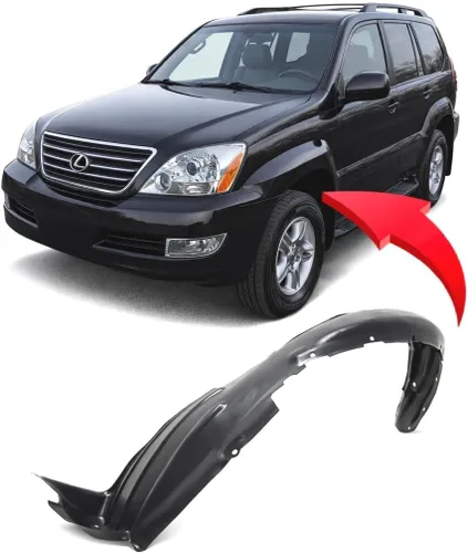 Vista 26 de FitParts Para Chevrolet Silverado 1500 2014-2015 guardabarros delantero