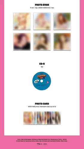 Vista 3 de STAYC TEENFRESH 3er Mini álbum Digipack Versión CD+Photobook+Photocard+Tracking Sealed (Digipack Random)
