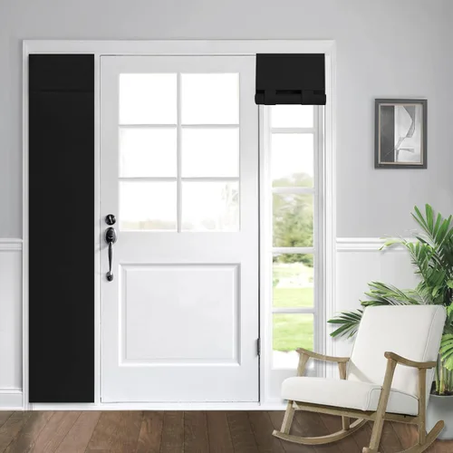Vista 44 de WdFour Cubierta de ventana de puerta de aula, persianas opacas para ventanas y puertas de aula, privacidad, diseño de oscurecimiento de habitación