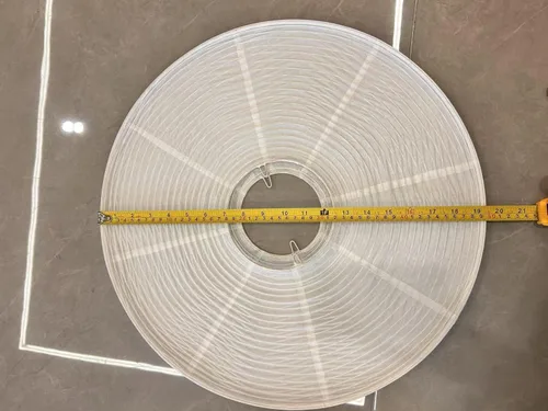 Vista 5 de Faroles de papel de techo grandes blancos (19.7 in, 19.69 pulgadas), lámparas de luces de papel de arroz, lámparas colgantes vintage