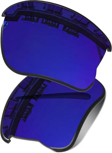 Vista 11 de Lenses Replacement for Oakley Half Jacket 2.0 XL OO9154 62mm - Confirm Fit Scratch Resistant Abrigo de espejo negro polarizado