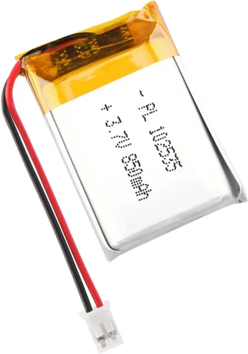 Vista 7 de 503040 3.7V Lipo Batería 600mAh Batería recargable de polímero de litio con conector JST PH2.0.000 in para dispositivo electrónico