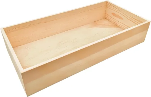 Vista 8 de Anktily 4 Pack Cajas Organizadoras de Almacenamiento de Madera para Manualidades Sin Acabar, Caja de Madera Cuadrada Pequeña de 3 x 3 x 1.6