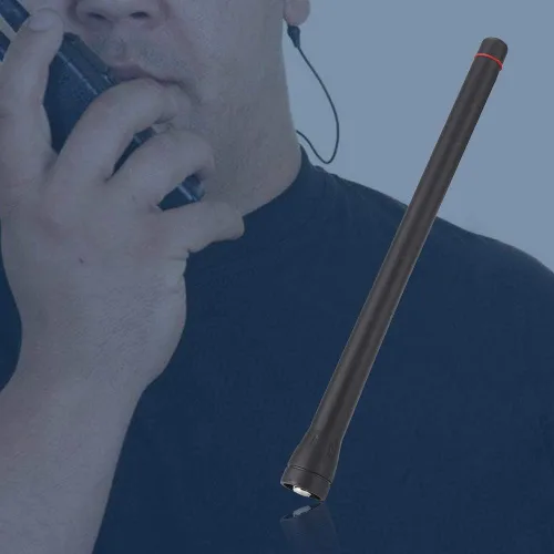 Vista 4 de Antena de radio VHF apta para Walkie-Talkie para IC-F3 F11 F14 F15 F16 F33 16cm/6.3in