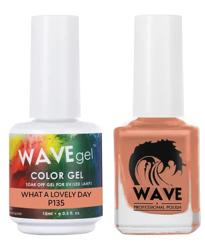 Vista 191 de WAVEGEL - Juego dúo de gel y esmalte de uñas a juego - Colección Simplicity - #P109 Blizzard I 0.5 onzas