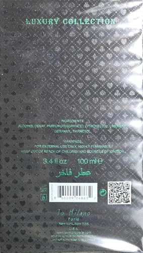 Vista 3 de Jo Milano Game of Spades Win - Espray de perfume (unisex), 3.4 onzas