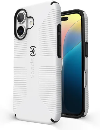 Vista 10 de Speck Funda transparente para iPhone 14 Plus, protección contra caídas, resistente a los arañazos, diseñada para MagSafe Slim iPhone 14 Plus de 6.7