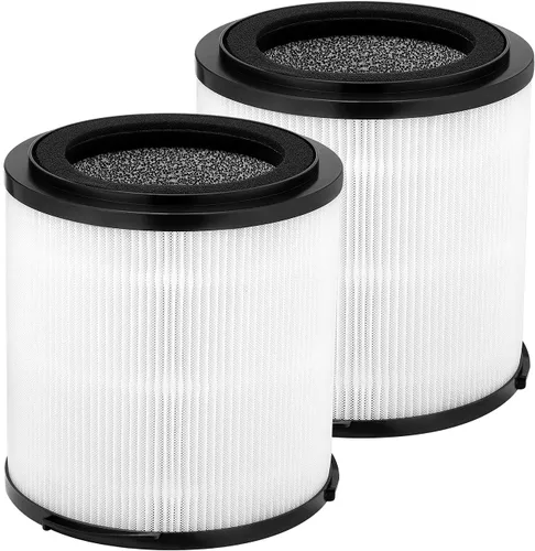 Vista 7 de KJ150F-C02 - Filtro de repuesto HEPA para purificador de aire SilverOnyx de 5 velocidades (habitación grande de 500 pies cuadrados) para mascotas