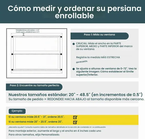Vista 6 de Persianas motorizadas sin taladro, persianas automáticas para ventanas, persianas enrollables eléctricas con control remoto, persianas inteligentes