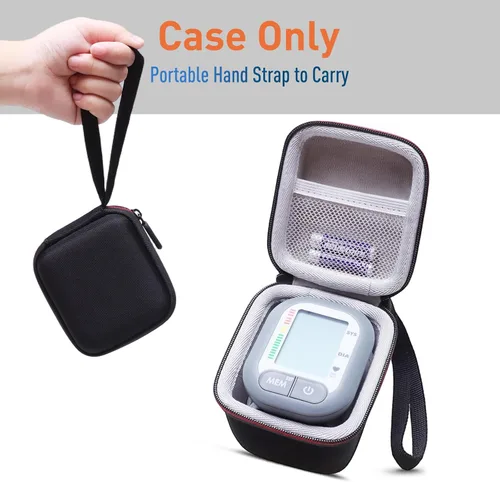 Vista 4 de LTGEM - Funda compatible con monitor digital de presión arterial Medline para muñeca, solo funda