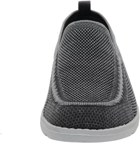 Vista 5 de 1TAZERO Mocasines de ancho ancho para hombre, con plantillas de soporte de arco, zapatos casuales para fasciti plantar con soporte de arco