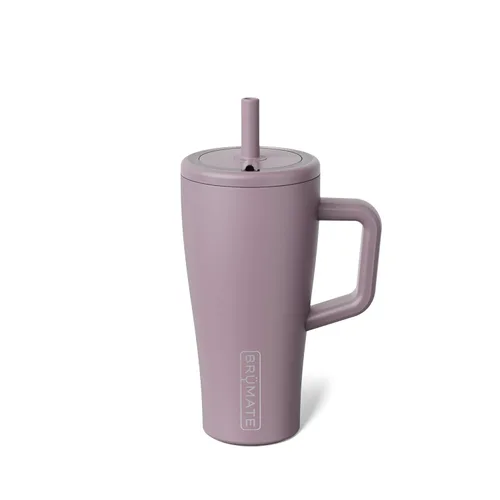 Vista 16 de BrüMate Era Vaso Térmico de 20 oz con Asa y Pajilla Vaso Térmico Aislante 100% A Prueba de Fugas con Tapa y Pajilla Hecho de Acero Inoxidable