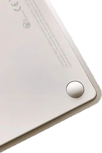 Vista 2 de 2 unids/set caja inferior pies de goma para trackpad mágico tochpad a1339