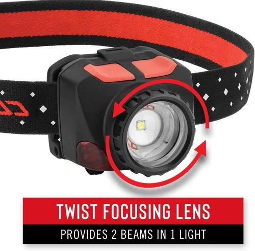 Vista 2 de Coast FL84 575 Lumen Dual Color Focusing LED Faro 2-Pack
