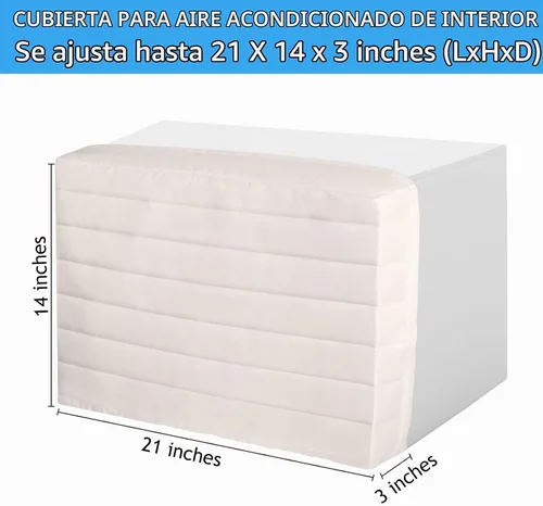 Vista 2 de Tatuo 2 cubiertas impermeables para ventanas aisladas para interiores, 21 x