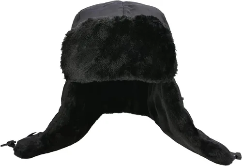 Vista 23 de Sombrero de trampero de invierno unisex con orejeras