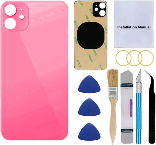 Vista 253 de SPIDERCASE Funda magnética translúcida diseñada para iPhone 11, con 2 protectores de pantalla de vidrio templado, antihuellas, para iPhone 11 de 6.1