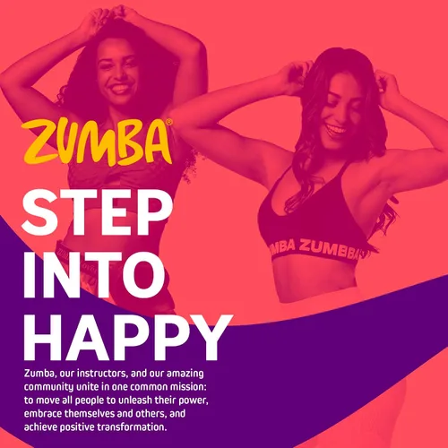 Vista 6 de ZUMBA Zapatillas de entrenamiento para bailar cardio para mujer