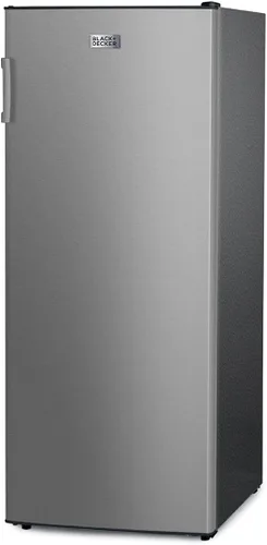 Vista 11 de BLACK+DECKER - Congelador vertical de 8.5 pies cúbicos, congelador de pie con control de temperatura mecánico, congelador vertical con 3 estantes