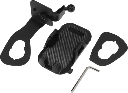 Vista 7 de X AUTOHAUX Soporte de teléfono multifuncional de 360 grados, soporte de radio, perno en soporte organizador de soporte para Jeep Wrangler JK JKU