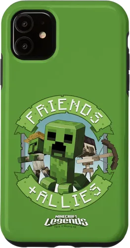 Vista 8 de Minecraft Legends Friends & Allies Mobs - Carcasa para iPhone 17