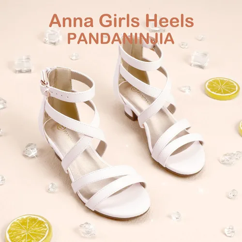 Vista 3 de PANDANINJIA Rachel - Sandalias de tacón para niñas