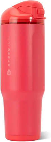 Vista 71 de HydroJug Ease2o - Botella de agua aislada de 24 onzas, tapa con popote y Duna