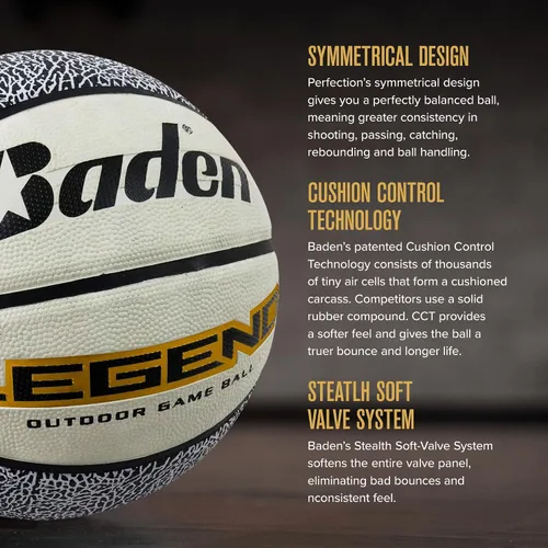 Vista 4 de Baden Legend - Baloncesto de goma