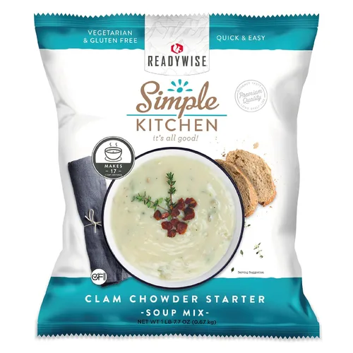 Vista 20 de Simple Kitchen - Mezcla de sopa de tomate y albahaca, 17 porciones para preparación de comidas familiares, vegetariana, sin gluten y liofilizada