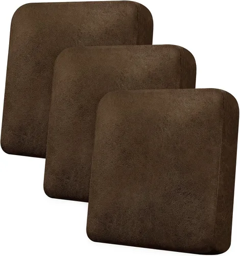 Vista 56 de Funda de cojín para sofá con aspecto de cuero, 1 unidad, elástica, para sala de estar, funda de cojín individual para sofá, protector de asiento