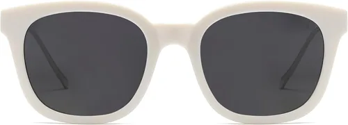 Vista 2 de SojoS SJ2050 Lentes de sol polarizados, cuadrados, clásicos, para mujeres y hombres, retro, modernos, protección ultravioleta 400