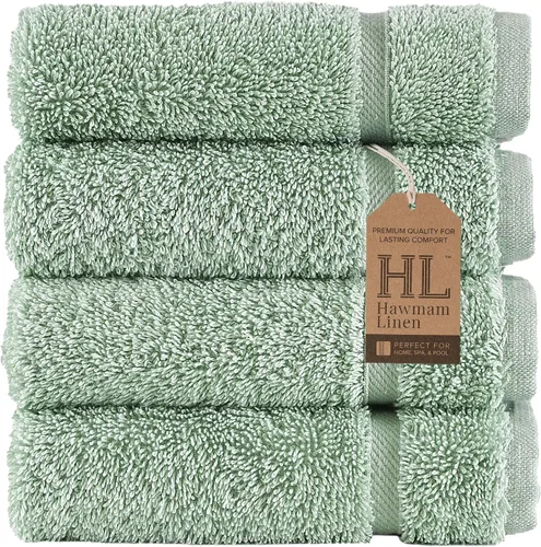 Vista 43 de Juego de 6 toallas de baño negras para baño, algodón turco original, suave, absorbente y de primera calidad, 2 toallas de baño, 2 manos y 2 toallas