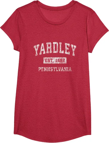 Vista 66 de Yardley Pennsylvania PA - Camiseta de manga corta, diseño deportivo