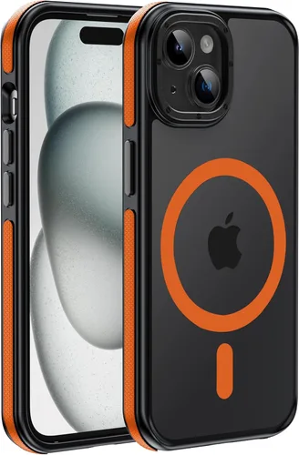Vista 37 de Funda magnética fuerte para iPhone 12 Pro Max [Protección de grado militar de 10 pies] Compatible con MagSafe, funda protectora a prueba de golpes