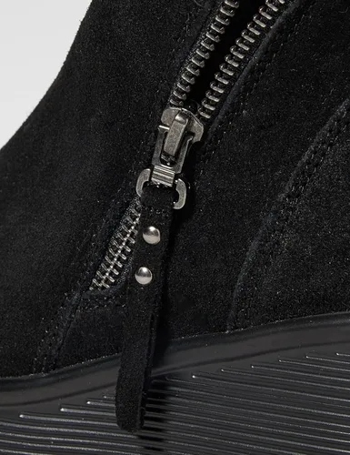 Vista 10 de Skechers Botines de cuña con cremallera paralela para mujer estilo casual cómodo a la moda