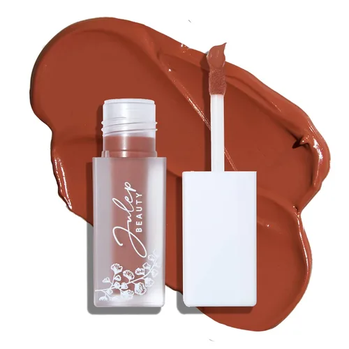Vista 11 de Julep It's Whipped Matte Lip Mousse - Airy Taupe - Lápiz labial líquido de larga duración - Acabado aterciopelado que no se seca - Manteca de karité