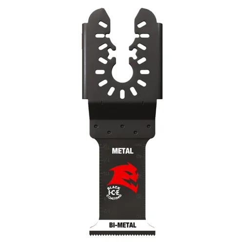 Vista 8 de Diablo Amped Steel Demon - Hoja oscilante de carburo universal para metal, dimensiones de corte de 1-1/4 pulgadas de ancho x 1‑1/2 pulgadas