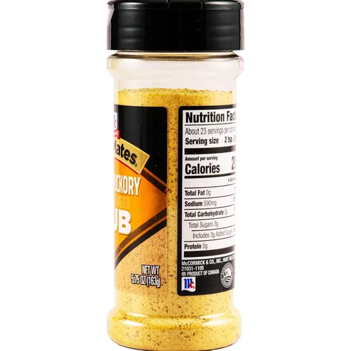 Vista 22 de McCormick Grill Mates Honey Hickory Rub, 5.75 oz