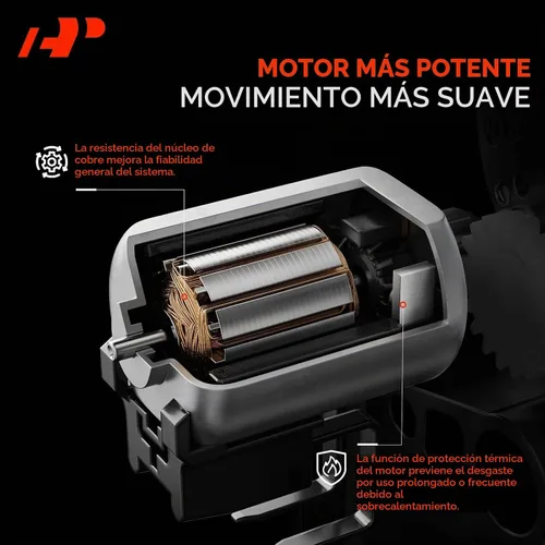 Vista 6 de A-Premium - Actuador de bloqueo de puerta lateral del conductor trasero izquierdo Compatible con Nissan Versa/Tiida 2007-2013