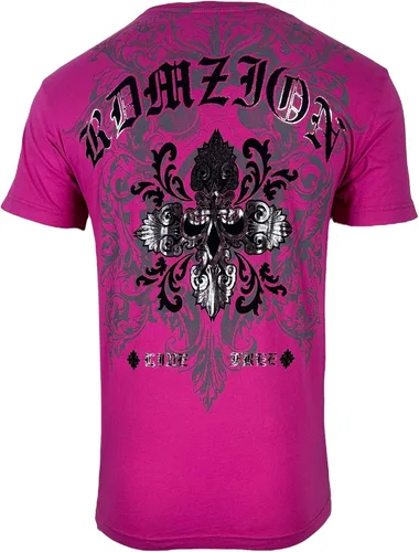Vista 3 de Archaic by Affliction - Camiseta para hombre Harlow Y2K