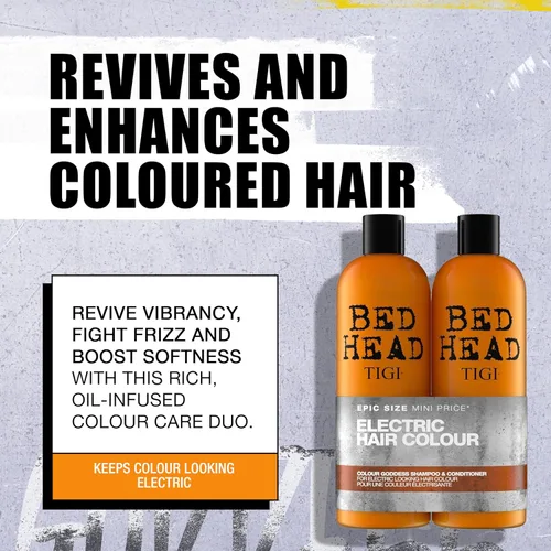 Vista 3 de Tigi Bed Head. Champú y acondicionador Colour Goddess 2 x 750 mililitros.