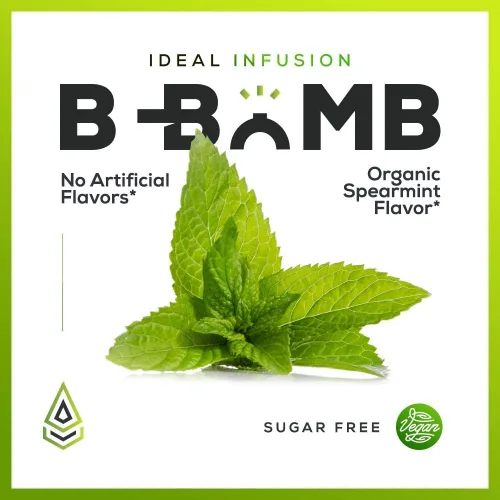 Vista 5 de Ideal Infusion Spray sublingual bioactivo de vitamina B12 + complejo B: menta verde orgánica - metilcobalamina con adenosilcobalamina: energía