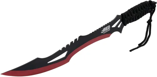 Vista 10 de BUDK Blue Guardian - Juego de machetes gemelos con funda Cuchillas de acero inoxidable de 11 pulgadas