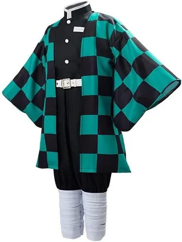 Vista 3 de Cosplay Costume For Kids Corps Style Kimono Outfit Set Costume